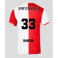 Feyenoord David Hancko #33 Domaci Dres 2023-24 Kratak Rukav